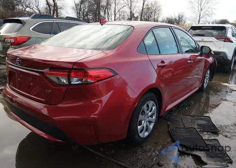 2020 Toyota Corolla Le z USA, uszkodzony, nr VIN JTDEPRAE5LJ095654